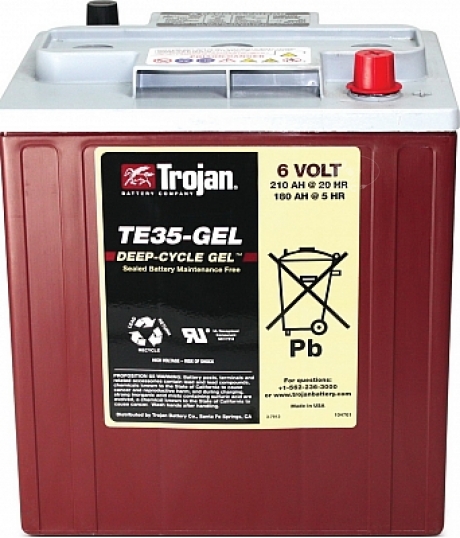 Аккумуляторная батарея Trojan 6V TE35-GEL