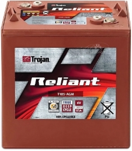 Аккумуляторная батарея Trojan 6V T105-AGM