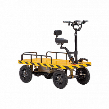 Платформенная тележка электрическая Rutrike СКЛАД 1500
